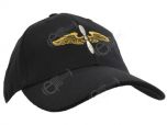 Black US Air Force/Cadet Wings Baseball Cap