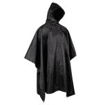 Black Ripstop Poncho