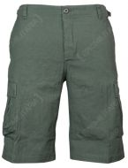 Olive Green BDU Rip Stop Cargo Shorts