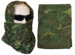 Camouflage Net Scarf - Woodland