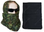 Camouflage Net Scarf - Black