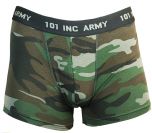 Woodland Camo Hipster Boxer Shorts