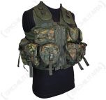 9 Pocket Flecktarn Camo Tactical Vest