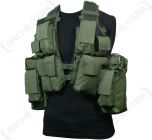 12 Pocket Olive Green Tactical Vest