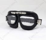 Premium RAF Style Pilot Goggles - Black