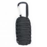 Small Paracord Survival Kit - Black - Thumbnail