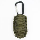 Small Paracord Survival Kit - Olive - Thumbnail