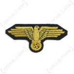 SS Officers Cap Eagle - gold