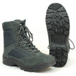 ALL SIZES Suede Leather NEW Mil-Tacs FG Pattern Side Zip Tactical Army Boots 