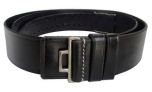 Waffen-SS Officers Black Leather Belt