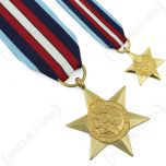 WW2 British ARCTIC STAR Medal and Miniature main