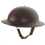WW2 British Brodie Helmet - Service Brown Thumbnail