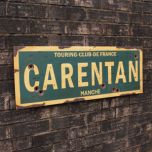 WW2 Carentan Road Sign - Thumbnail