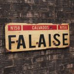 WW2 Falaise Road Sign - Thumbnail