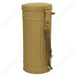 WW2 German Gas Mask Canister - Desert