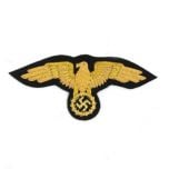 WW2 German Diplomatic Tunic Eagle - Gold - Thumbnail