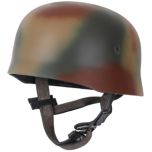 WW2 German Fallschirmjager Helmet - Normandy Camo