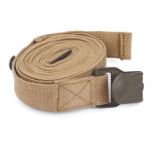 WW2 German Gas Mask Can Strap - Premium - Khaki Thumbnail