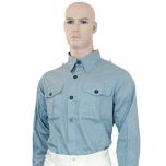 WW2 German Luftwaffe Blue Shirt Front Thumbnail