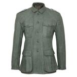 WW2 German M40 Field Grey Wool Tunic Thumbnail