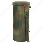 WW2 German Gas Mask Canister - Normandy Camo