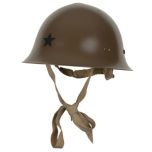 WW2 Japanese Type 92 Helmet - Black Star