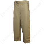 Reversible Tan Canvas Mountain Trousers