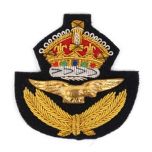 WW2 RAF Peak Cap Badge - Kings Crown Thumbnail