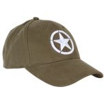 WW2 Star Baseball Cap - Embroidered thumbnail
