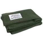 WW2 US Olive Wool Blanket Thumbnail