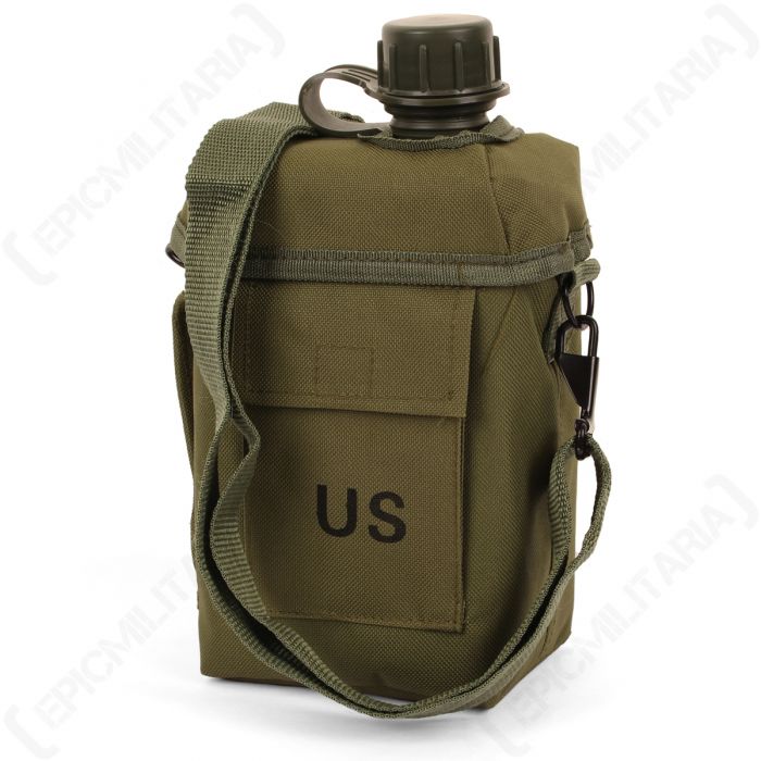 2 Litre Patrol Canteen with Cover and Strap Epic Militaria