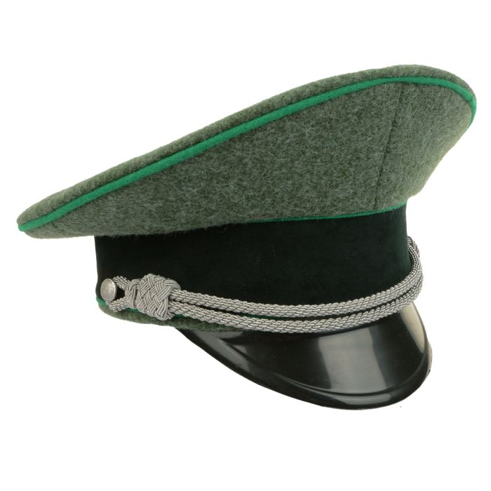 Buy German Army Officer Visor Cap without Insignia - Field Grey - Light ...