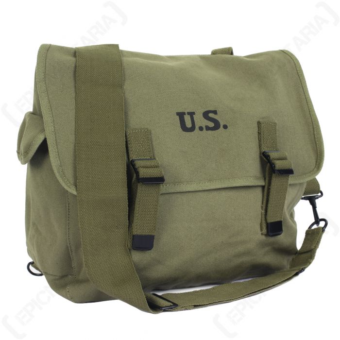 US M1936 Musette Bag and Strap Olive Drab Epic Militaria