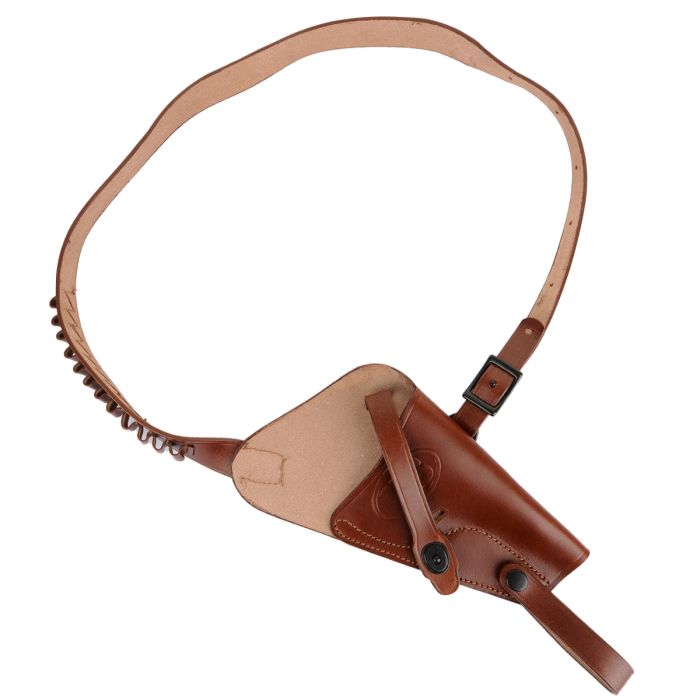 US .38 Revolver Holster Brown Leather Epic Militaria