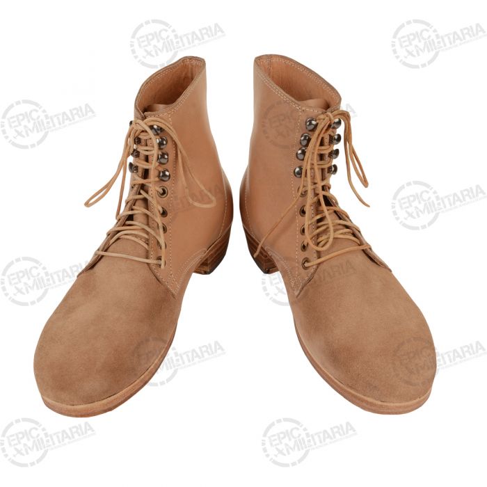 WW2 German M37 Low Boots Natural Epic Militaria