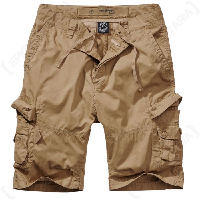 Brandit TY Cargo Shorts - Camel - Epic Militaria