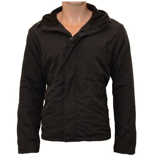 Black Windbreaker by Surplus Raw - Full 