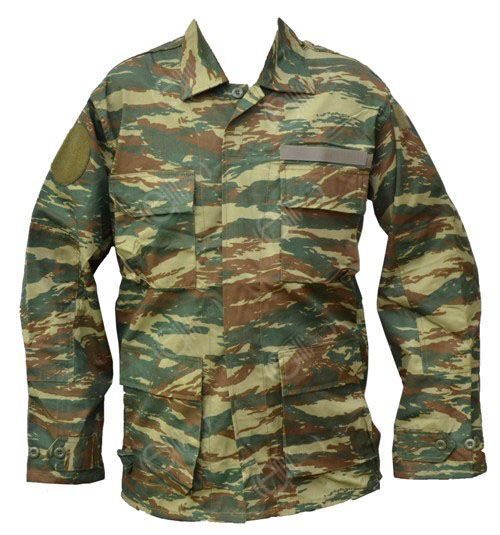 Greek Camo BDU Shirt - Epic Militaria