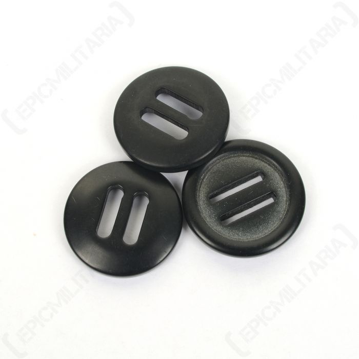 British Army Style 28mm Slotted Buttons Epic Militaria