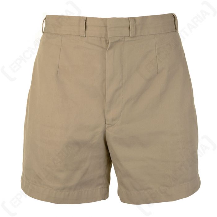 Original German Service Shorts Khaki Epic Militaria