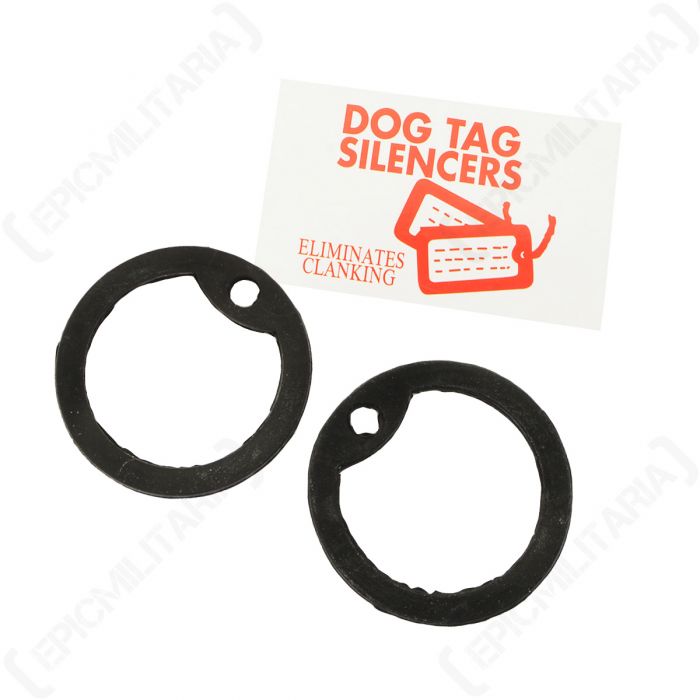 Dog tag silencers clearance