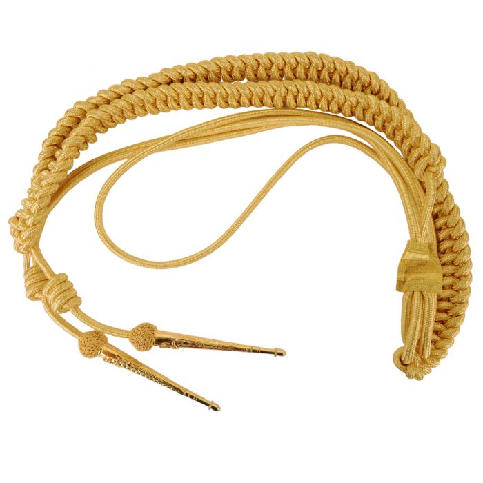 British RAF Marshal Type 3 Right Shoulder Trellis Plait Aiguillette