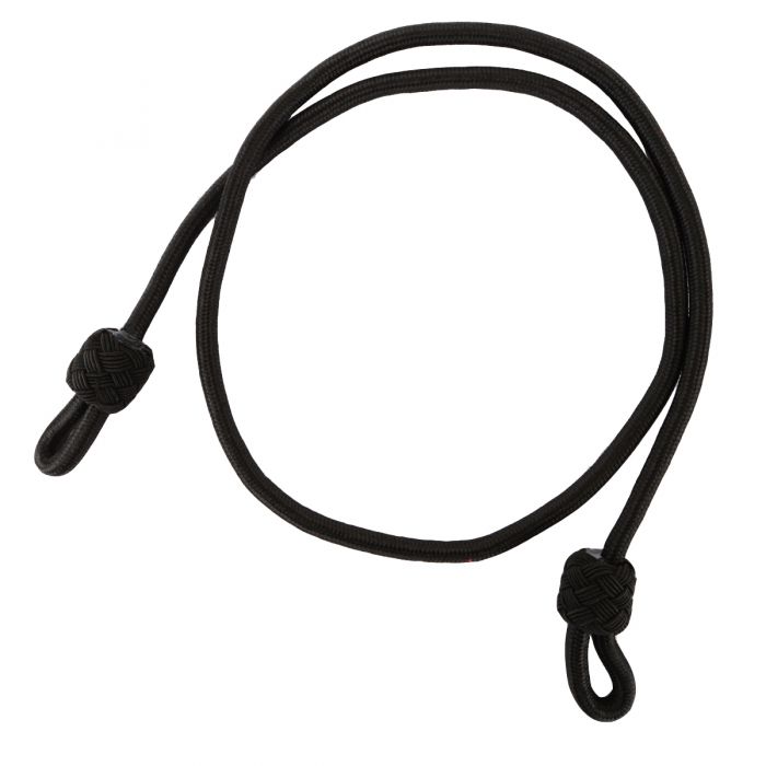 British 4 Para Single Cord Lanyard Black Epic Militaria