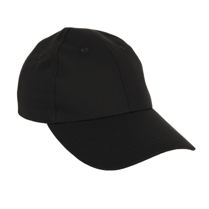 Cotton Baseball Cap Black Epic Militaria