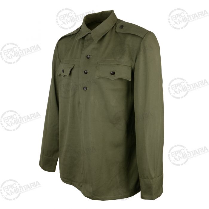Original Bulgarian Army Shirt - Olive - Epic Militaria