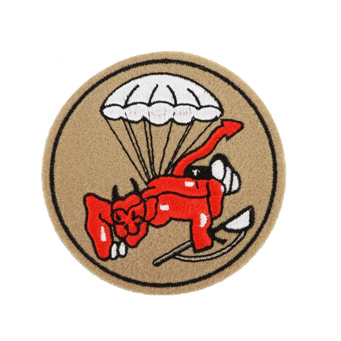 WW2 US 508th PIR Red Devil Pocket Patch Epic Militaria