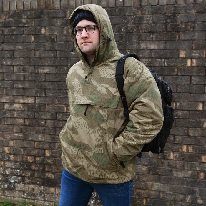 Fleece lined anorak jacket outlet