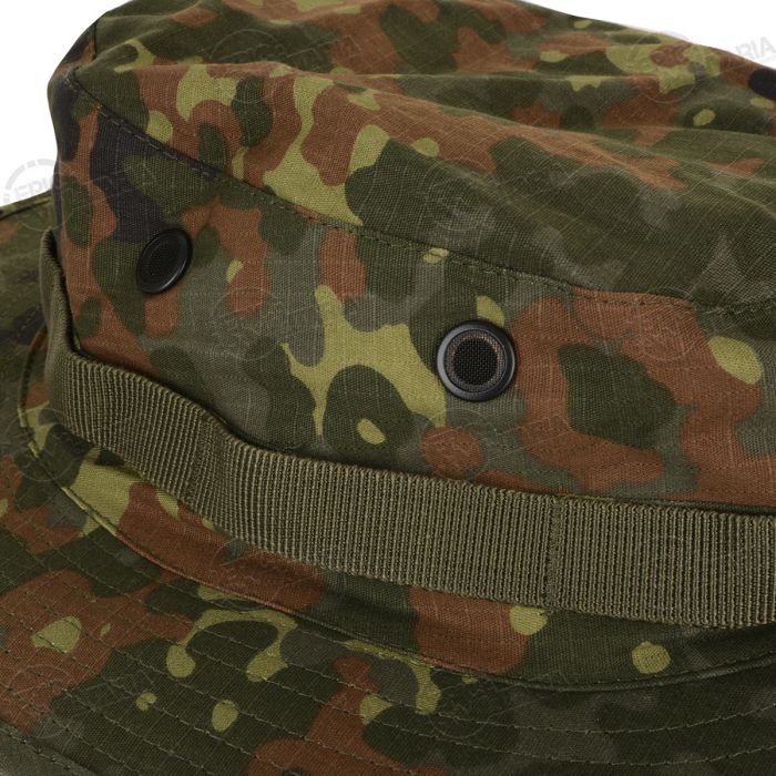 German Rip Stop Boonie Hat Flecktarn Epic Militaria