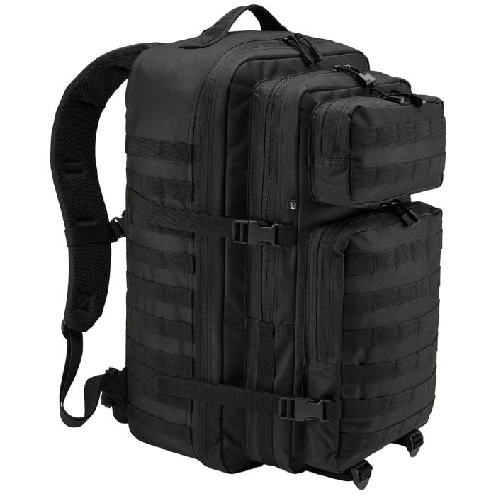 80L Brandit US Cooper XL Assault Pack - Black - Epic Militaria