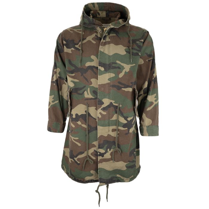 Vintage Military Look Rothco M51 Fishtail Parka - Woodland